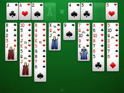 There are four different types of piles in Solitaire. They are: The Stock: The pile of facedown cards in the upper left corner. The Waste: The faceup pile next to the Stock in the upper left corner. The Foundations: The four piles in the upper right corner. The Tableau: The seven piles that make up the main table. 